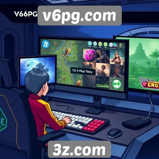 Histórico de crescimento e popularidade do v6pg.com